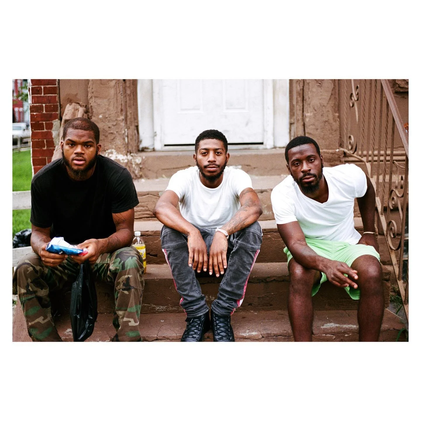 the brothers three. 

2106-2017ish.

shot on portra through my old canon A2E (rip) on a walk through rapidly gentrifying north philly. wondering if this stoop is even there anymore tbh.