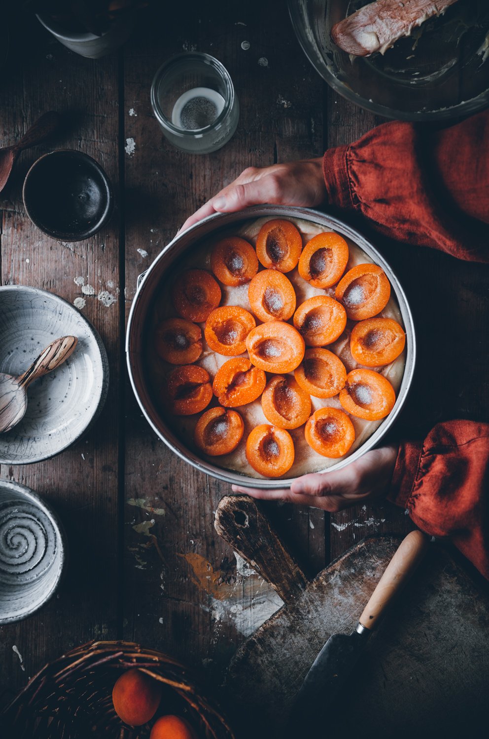 Simple Apricot Cake
