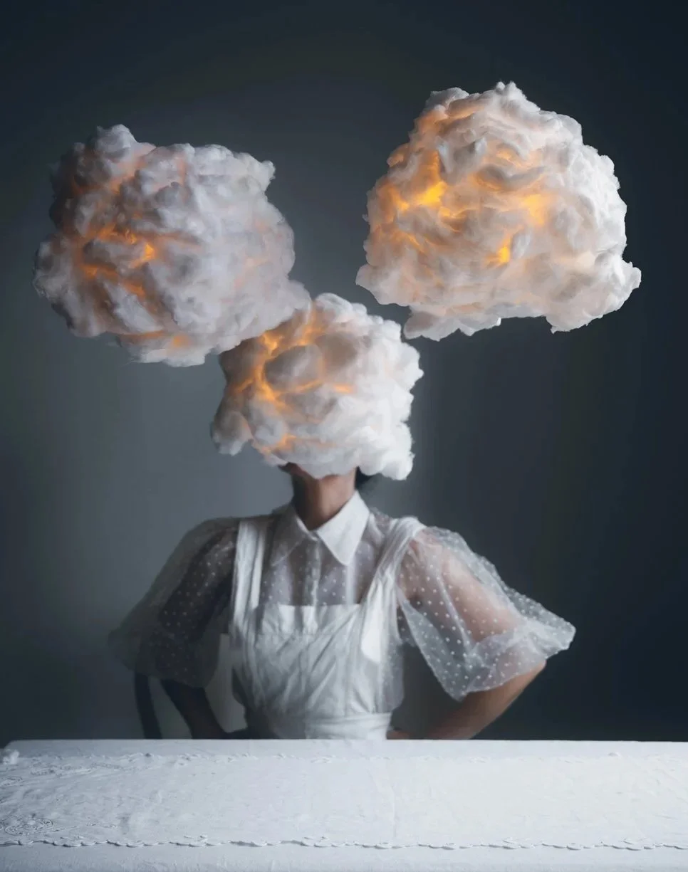 How to make floating cloud lamps
