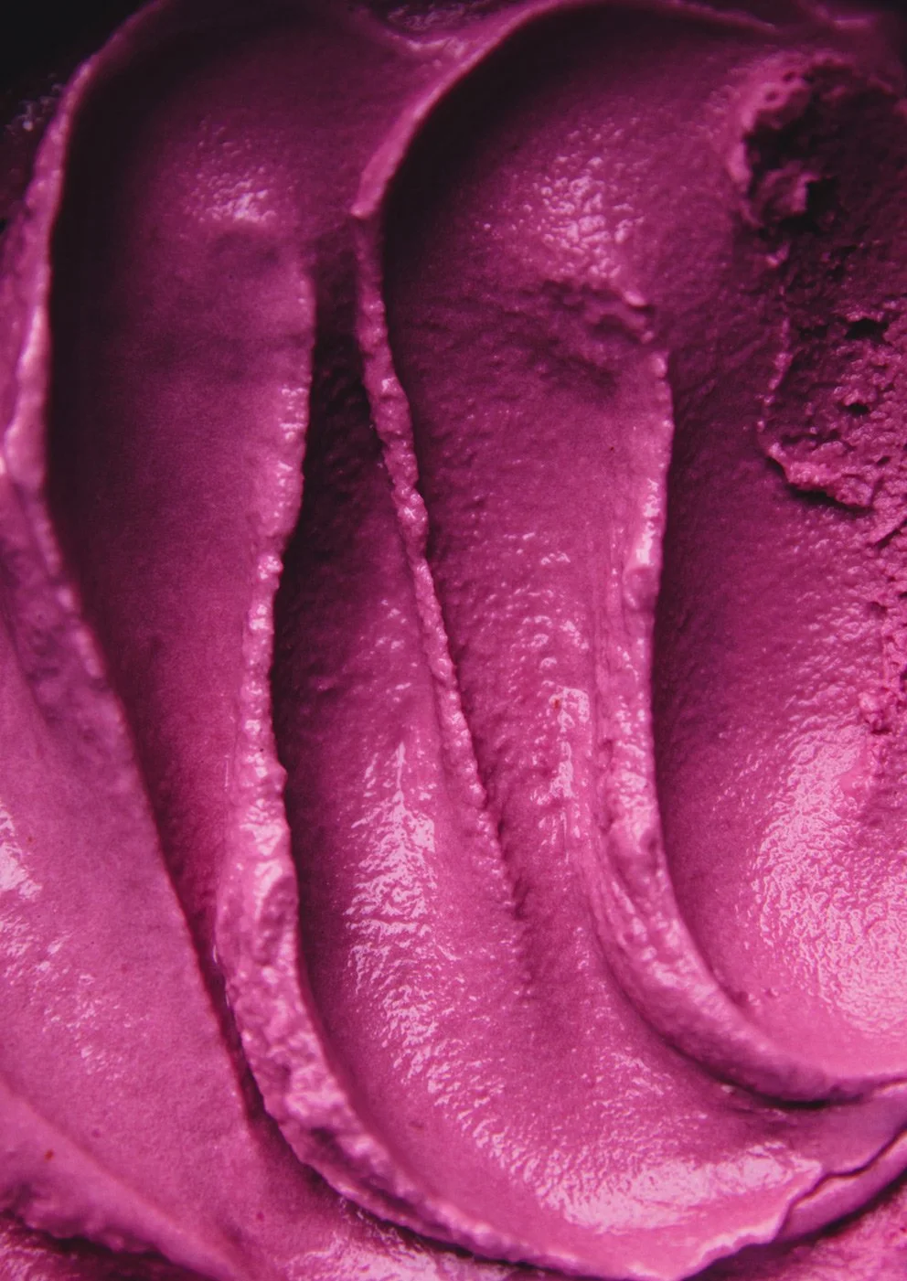 Beetroot &amp; ginger ice cream