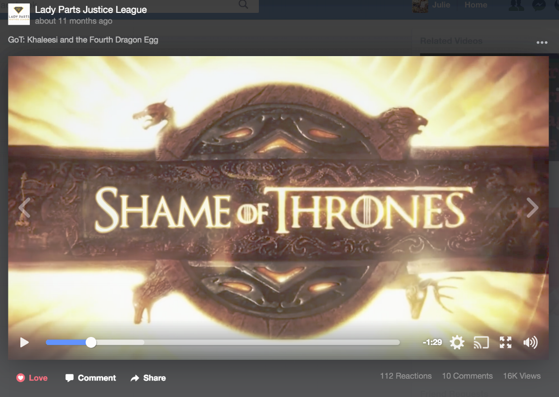 Shame of Thrones