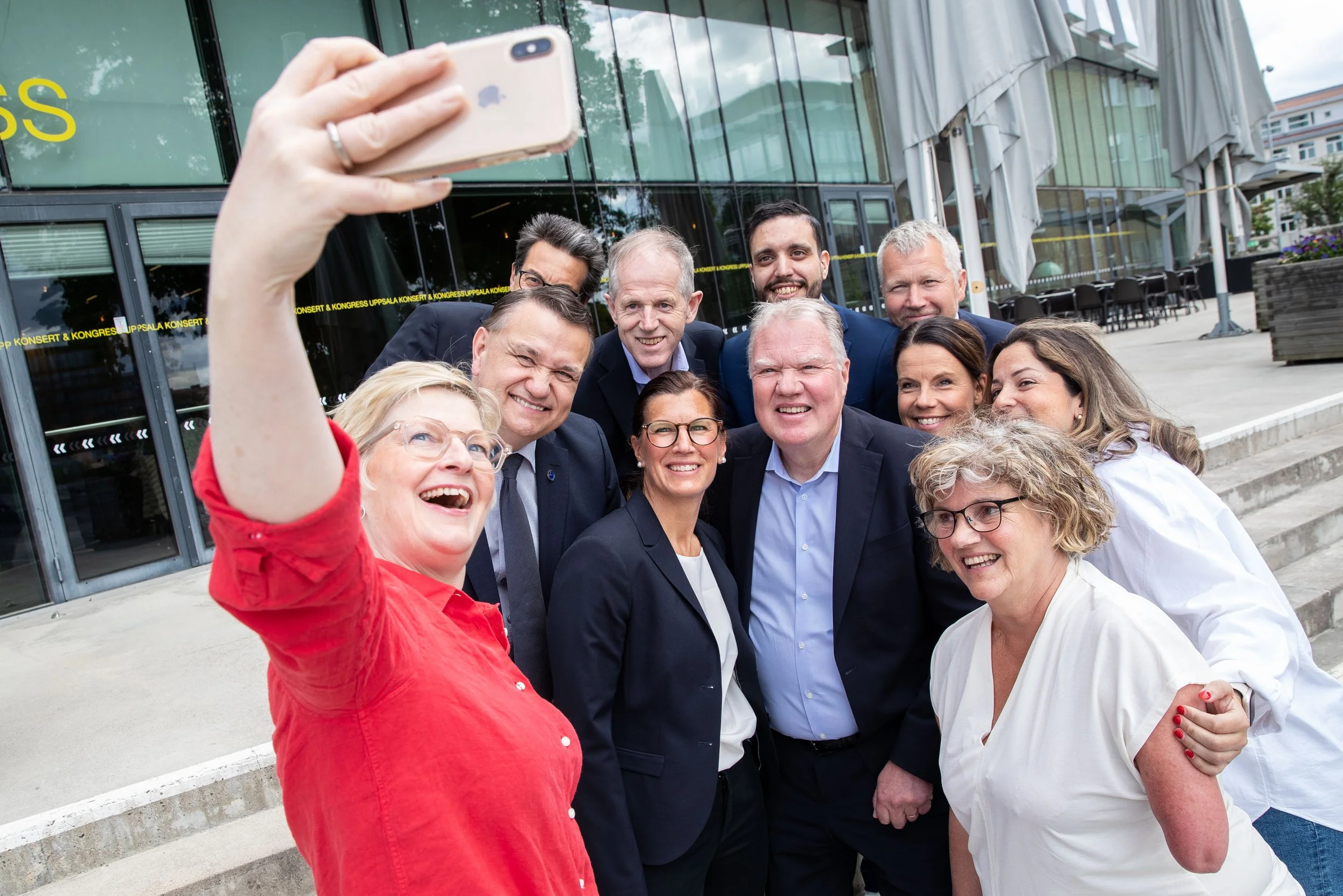  Nya styrelsen för Riksidrottsförbundet. 