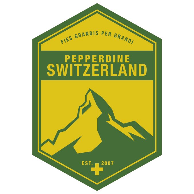 Green on Lime Pepperdine Switzerland Logo Sticker Thick LowRes.jpg
