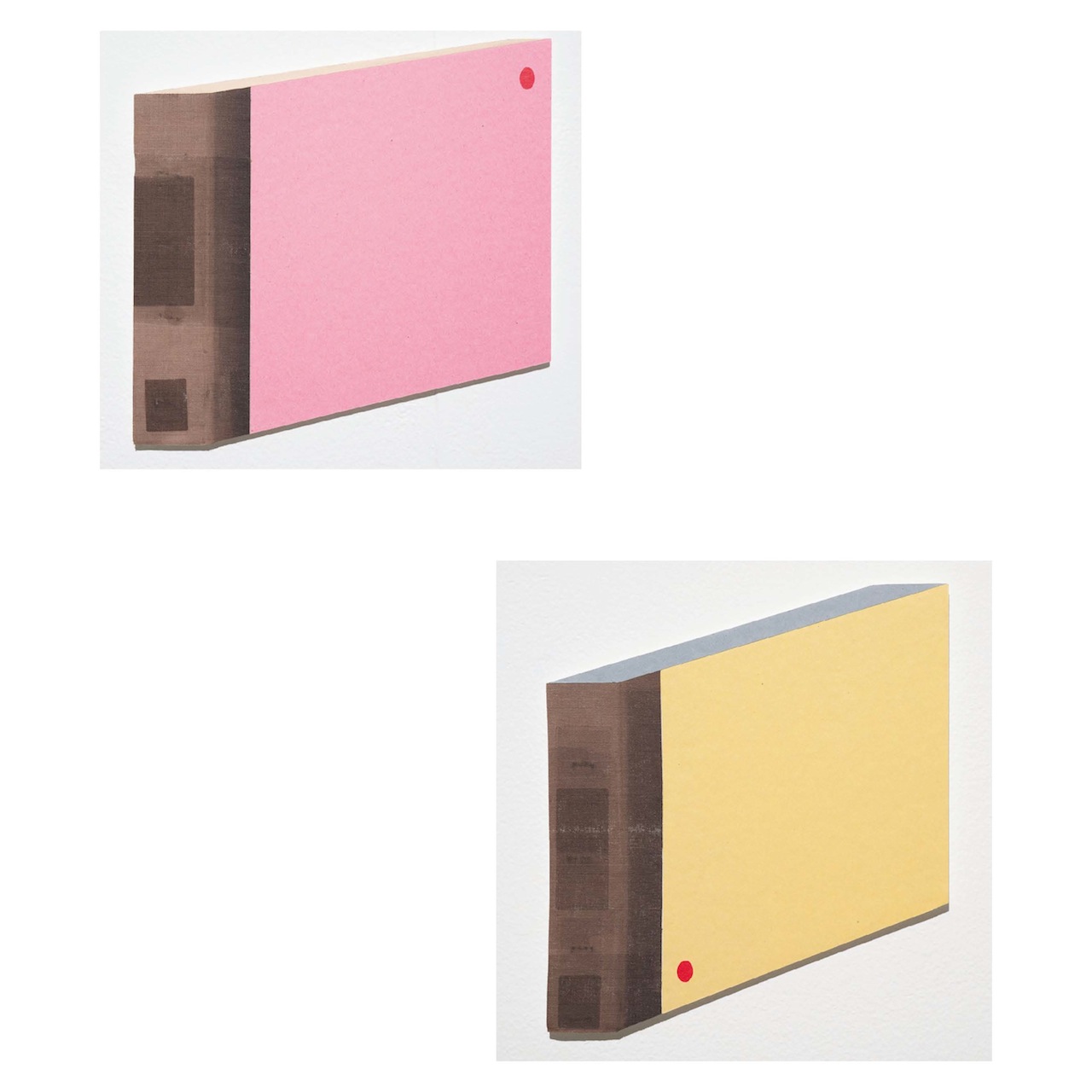 Light reading pink and yellow