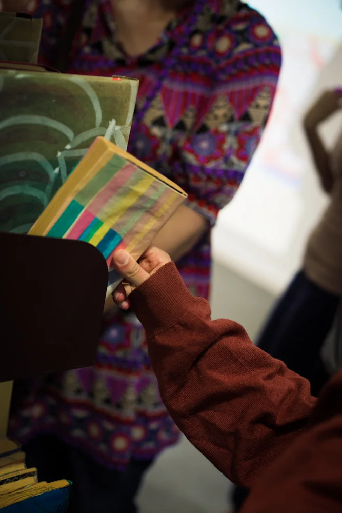 By The Book , Community Art Project, Hands On Studio, M16, Canberra, 2013