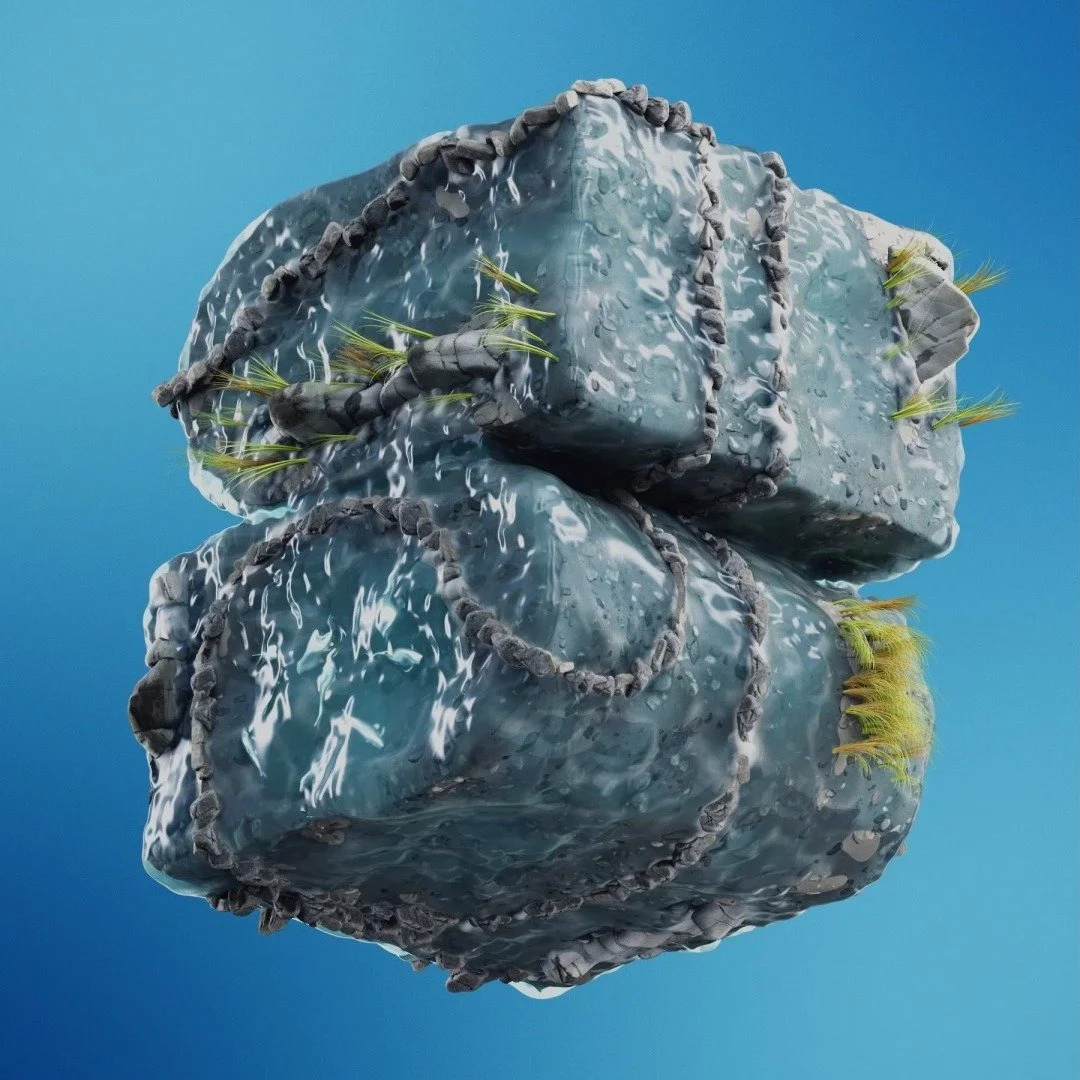 This was a small but super fun project I worked on last year for Sydney Festival. The brief was to create an &quot;S&quot; inspired by the Warrangu: River Story cover album so we brought in flowing rivers and some water simulation to bring it to life