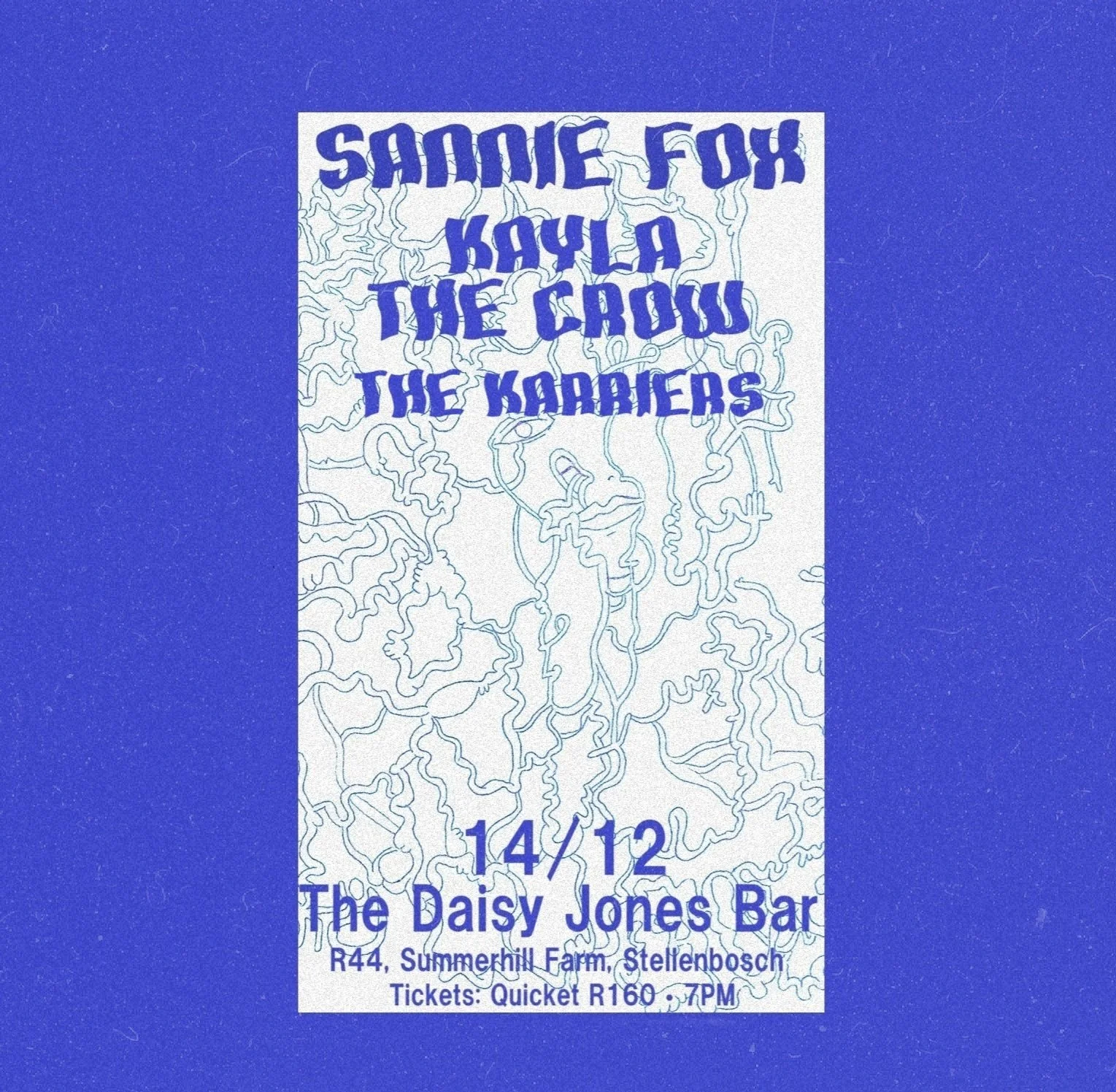 The Daisy Jones Bar - Sannie Fox, Kayla The Crow, The Karriers