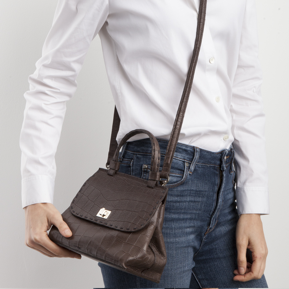 Liscia Small Satchel Bag