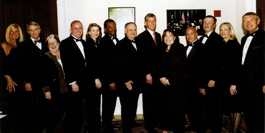 Melanie Sablehaus, Deputy Administrator of SBA; Bruce Nelson, Chairman/CEO, Office Depot; Sharon Avent, President/CEO, Smead; Kevin Sheehan, Chairman/CEO, Cendant Car Rental Group; Roxanne Decyk, Senior VP Corporate Affairs/Human Resources, Shell Oil Company; Gregory Taylor, Senior VP Supply Chain Management Executive, Bank of America; Michael Greene, Oncor Group President, TXU; Steven Reinemund, Chairman/CEO, PepsiCo, Inc.; Susan Phillips Bari, President, WBENC; John Patterson, VP/Chief Procurement Officer, IBM; Michael Eskew, Chairman/CEO, UPS; Constance Weaver, Executive VP Public Relations, Marketing, and Brand, AT&T; Helmut Porkert, Chief Procurement Officer, ChevronTexaco.