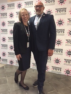 Sarah Wilson, Director of Corporate Affairs at Walmart and David Gifford-Robinson, WBENC Director of Marketing