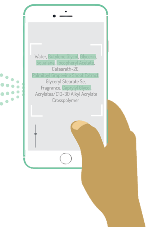 Skinno scans complicated skincare labels and translates them into language people can understand. 