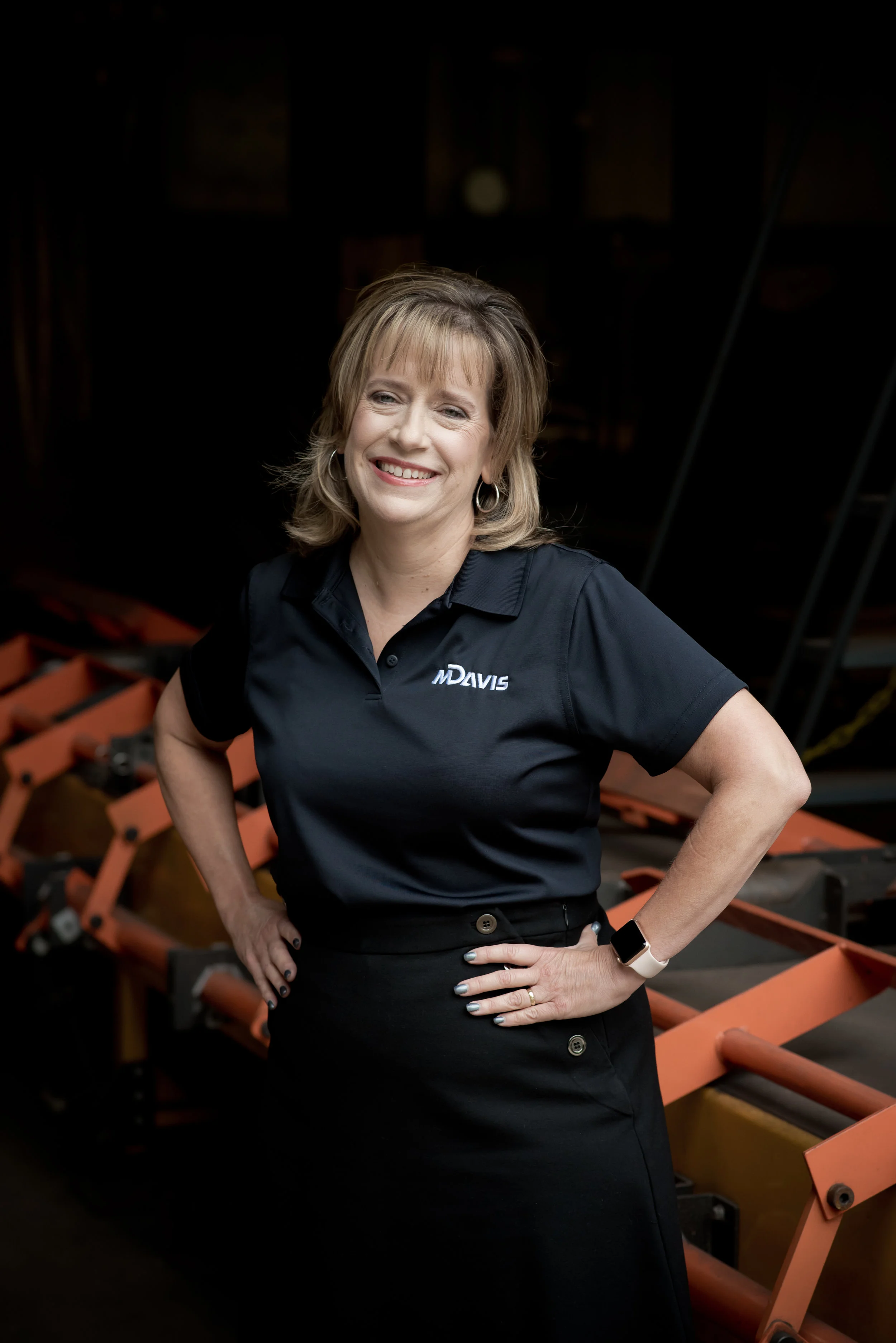 Peggy Del Fabbro, CEO of M. Davis & Sons