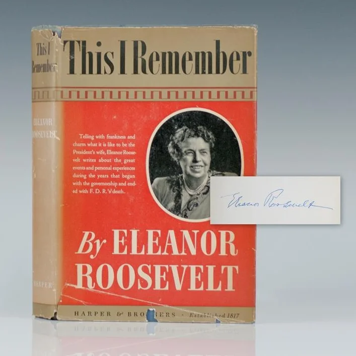 This I Remember by Eleanor Roosevelt