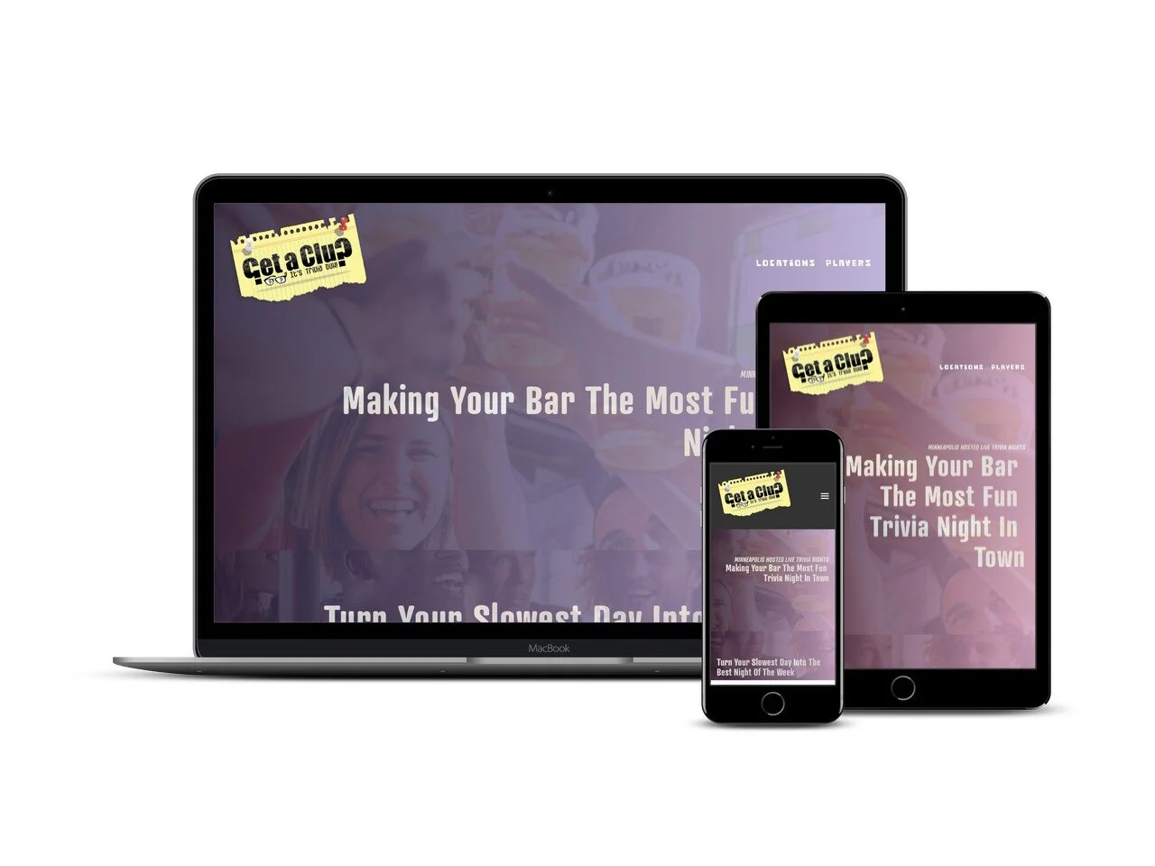 1-Day Website Build for a Minneapolis Live Trivia Night Company