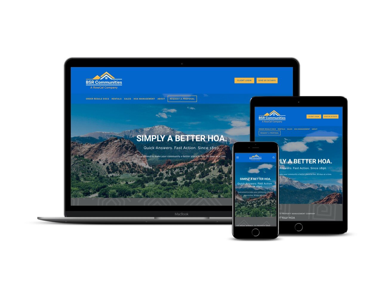 1-Day Website Build for a Minneapolis and Colorado Springs Property Management Company