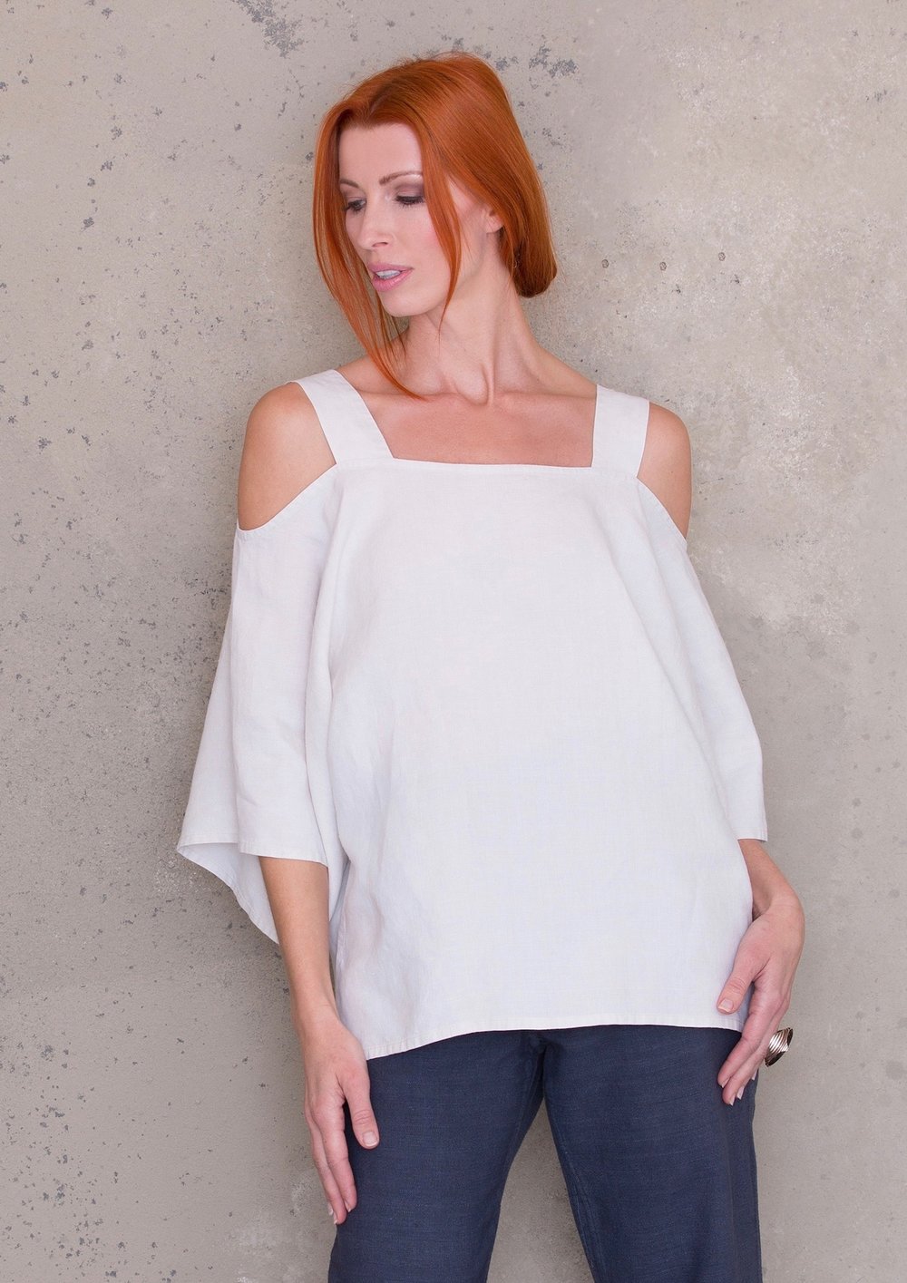 Ann Normandy Design Off the Shoulder Tunic Top Sewing Pattern