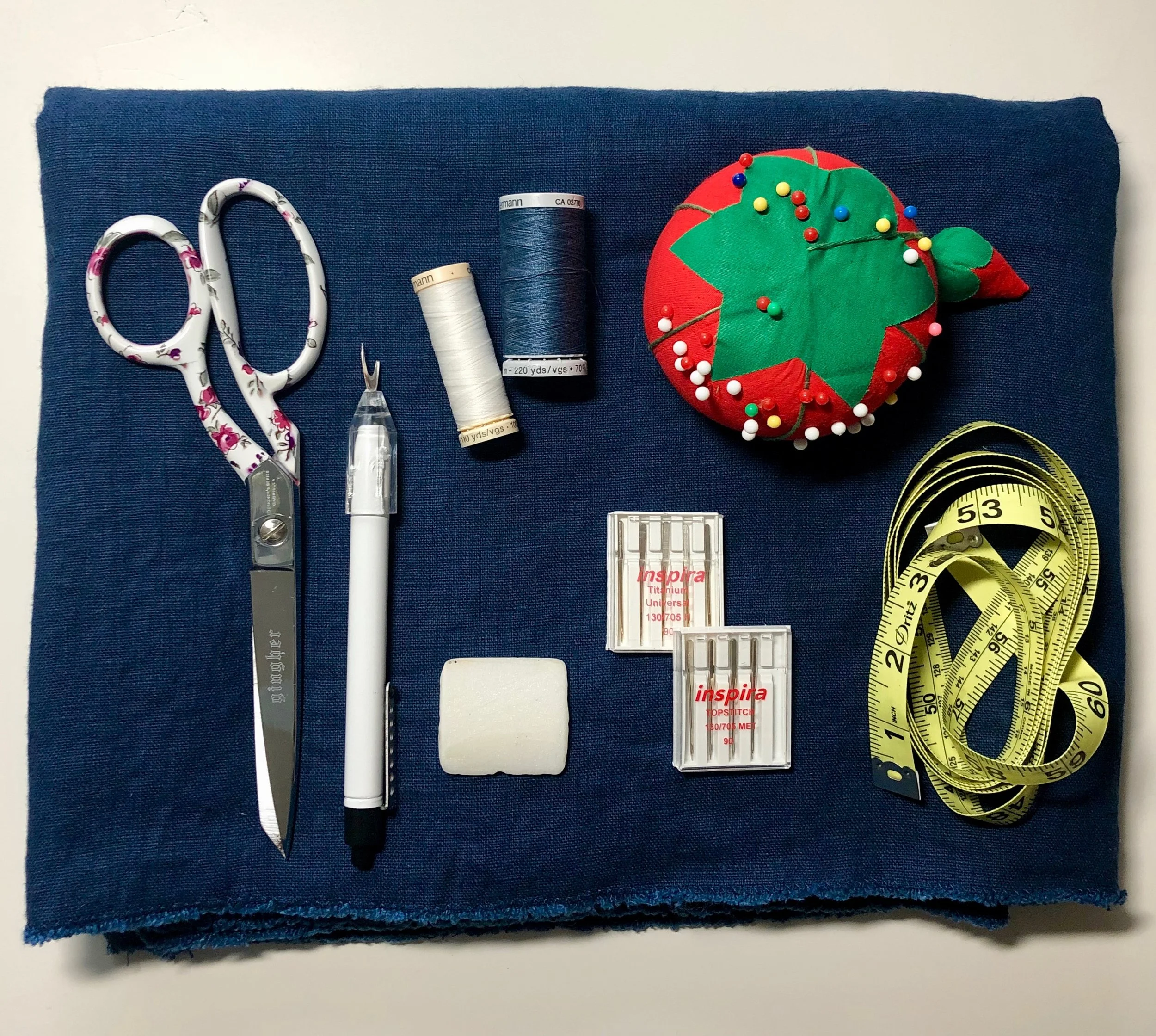 Ann Normandy Design Sewing Supplies List