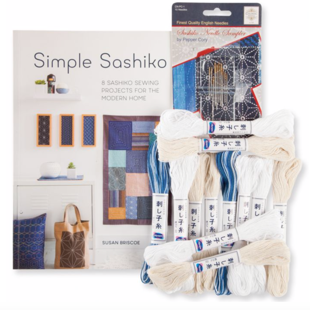 7. Simple Sashiko Starter Kit 