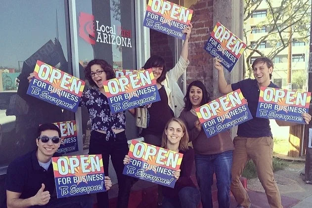 Open For Business To Everyone Staff Signs.jpg
