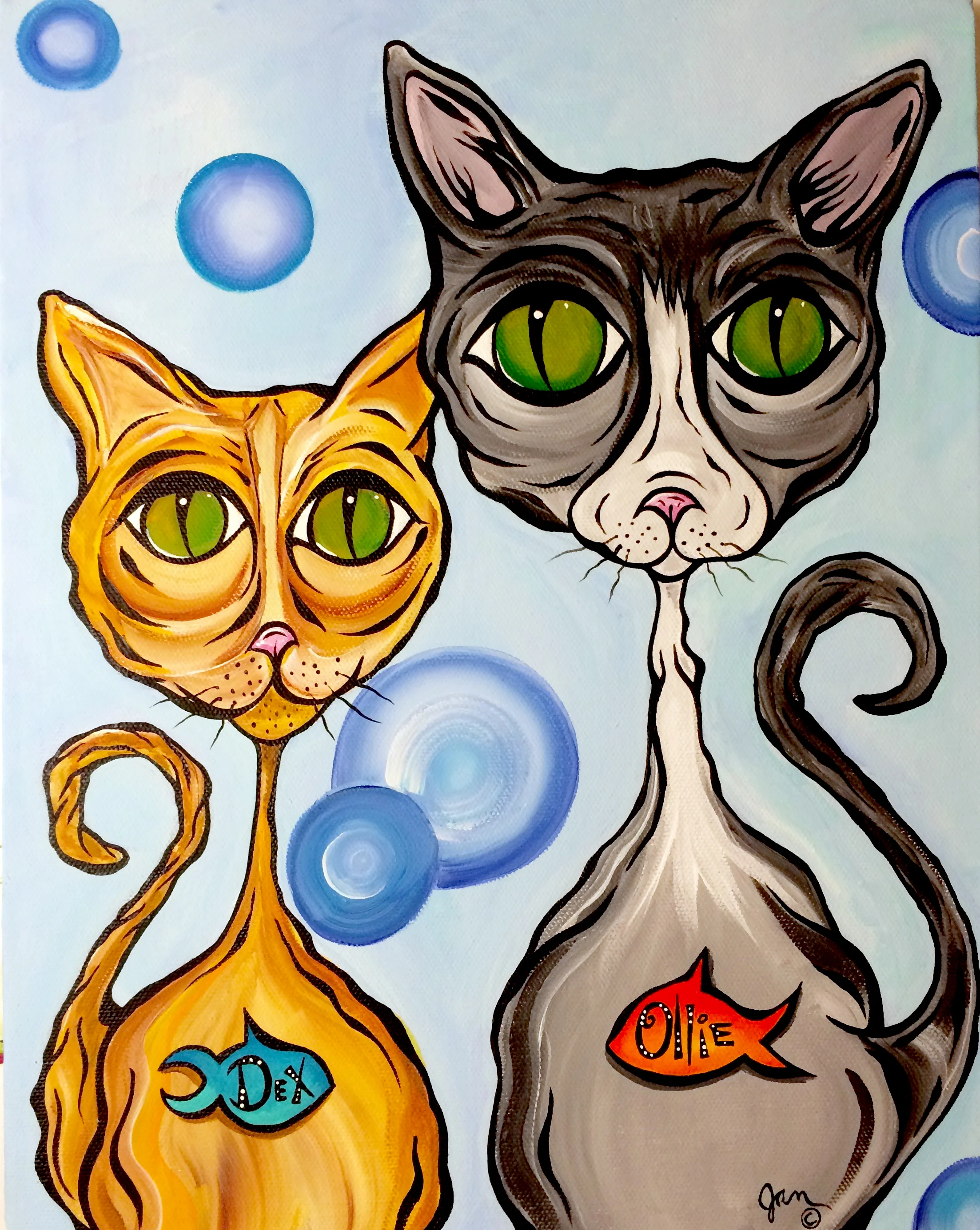 Artist Jan Bruso opens The Funky Side Studio. Enjoy her whimsical designs and exciting new space in the UVX Building across from Haunted Hamburger.