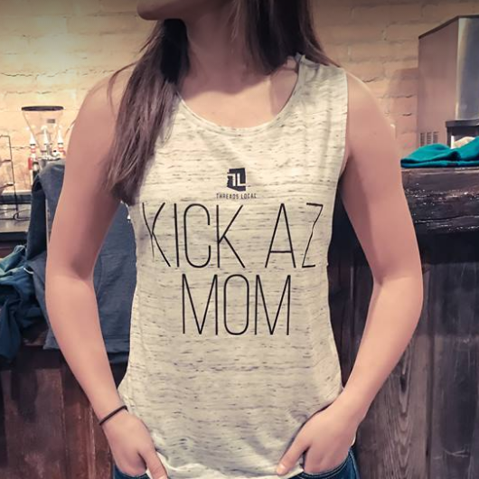 "Kick Az" shirts available in Payson or the online store, threadslocal.com