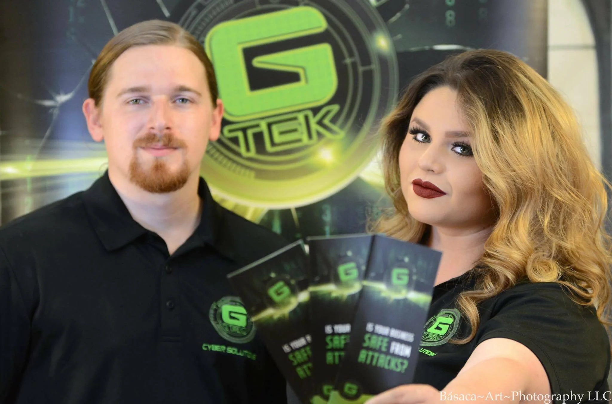 Jon Fernandez and Angela Solorio, co-founders of GeekiTek