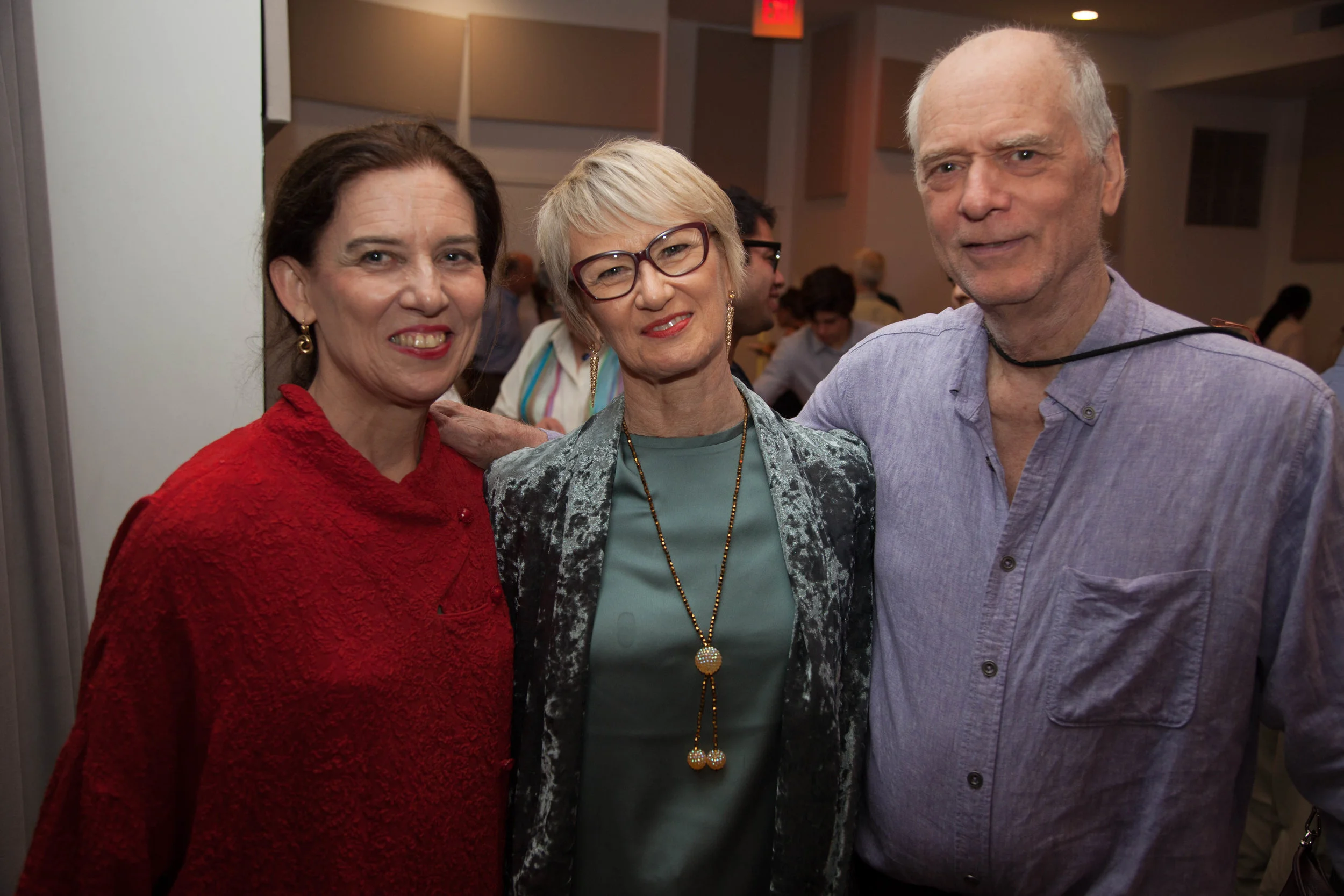 Grazia Della-Terza, Deborah Riley, Douglas Dunn, Photo by Jack Gordon, 2017