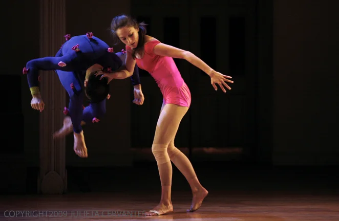Dancers: Christopher Williams & Liz Filbrun, Photo by Julieta Cervantes, 2009
