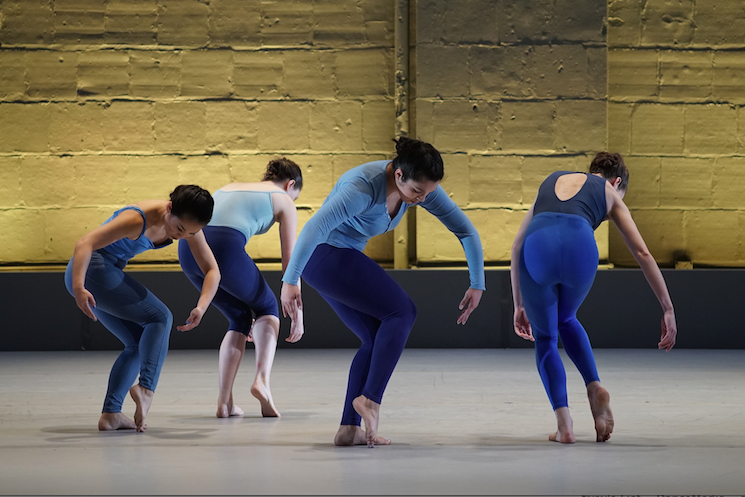 Dancers Left to Right: Chie Schulz, Jessica Moore Ruhlin, Jacqueline Ledesma, Hannah Castoro. Photo by Aman Cheung, 2018