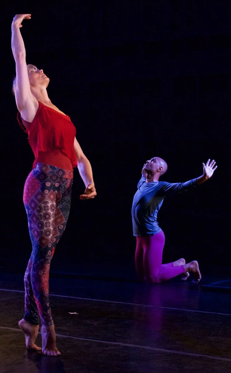 Dancers Left to Right: Emily Pope, Paul Singh. Photo by Sally Cohn, 2018