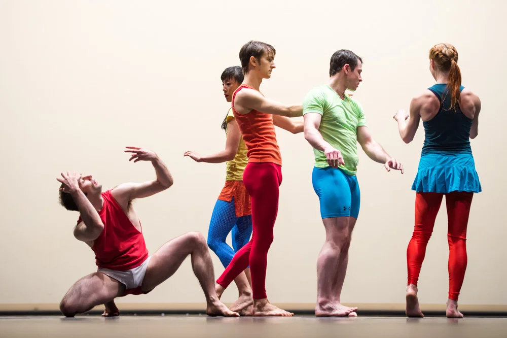 Douglas Dunn + Dancers, Aubade Rehearsal, Photo by Ron Antonelli, 2014