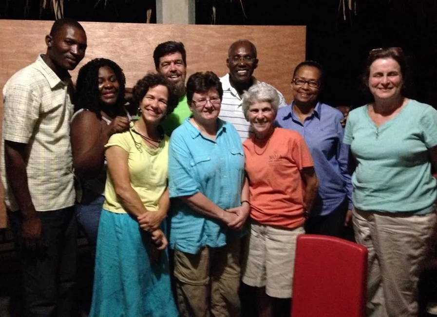 Group Leader Becky reports on the first day