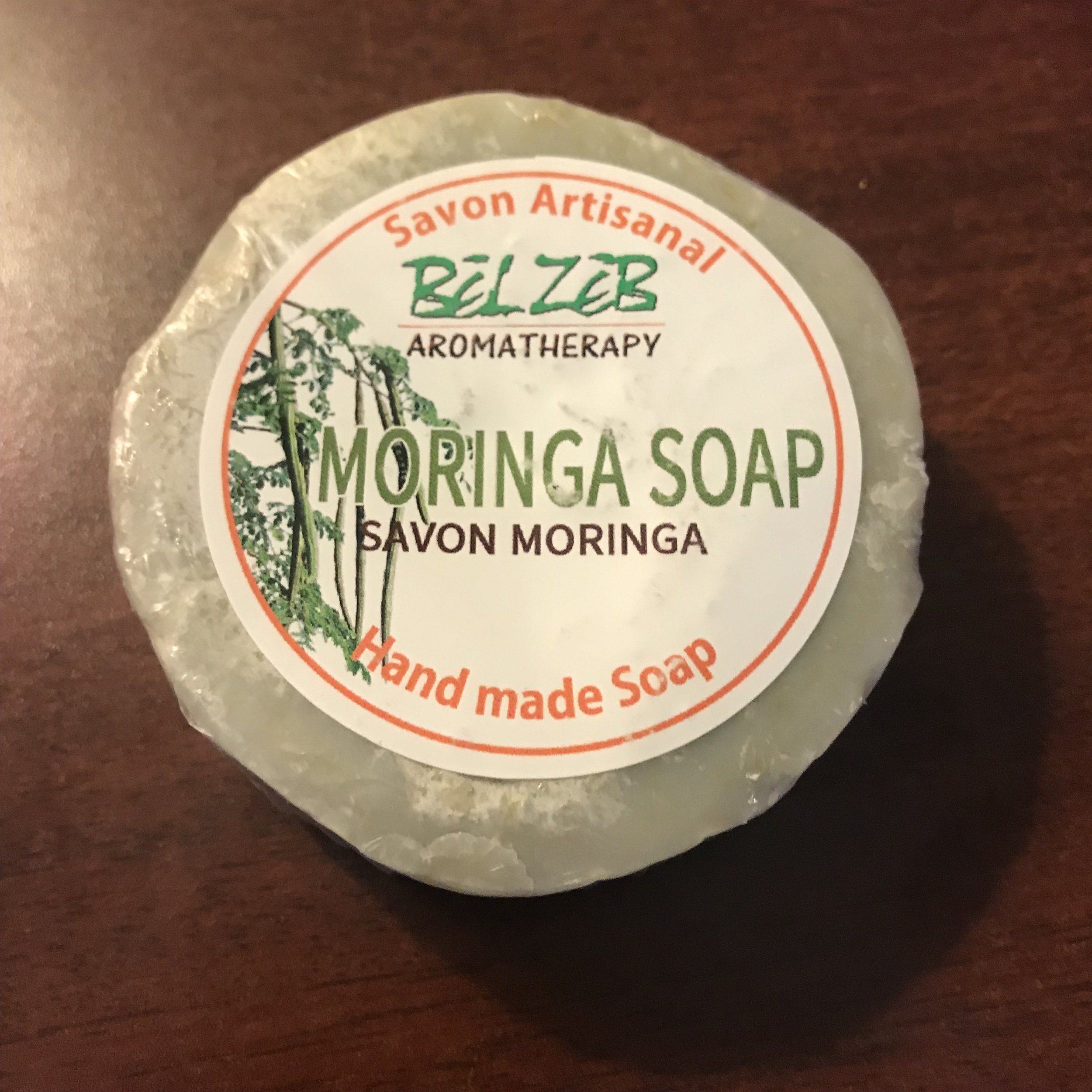  One of the many products that can be made from moringa. 