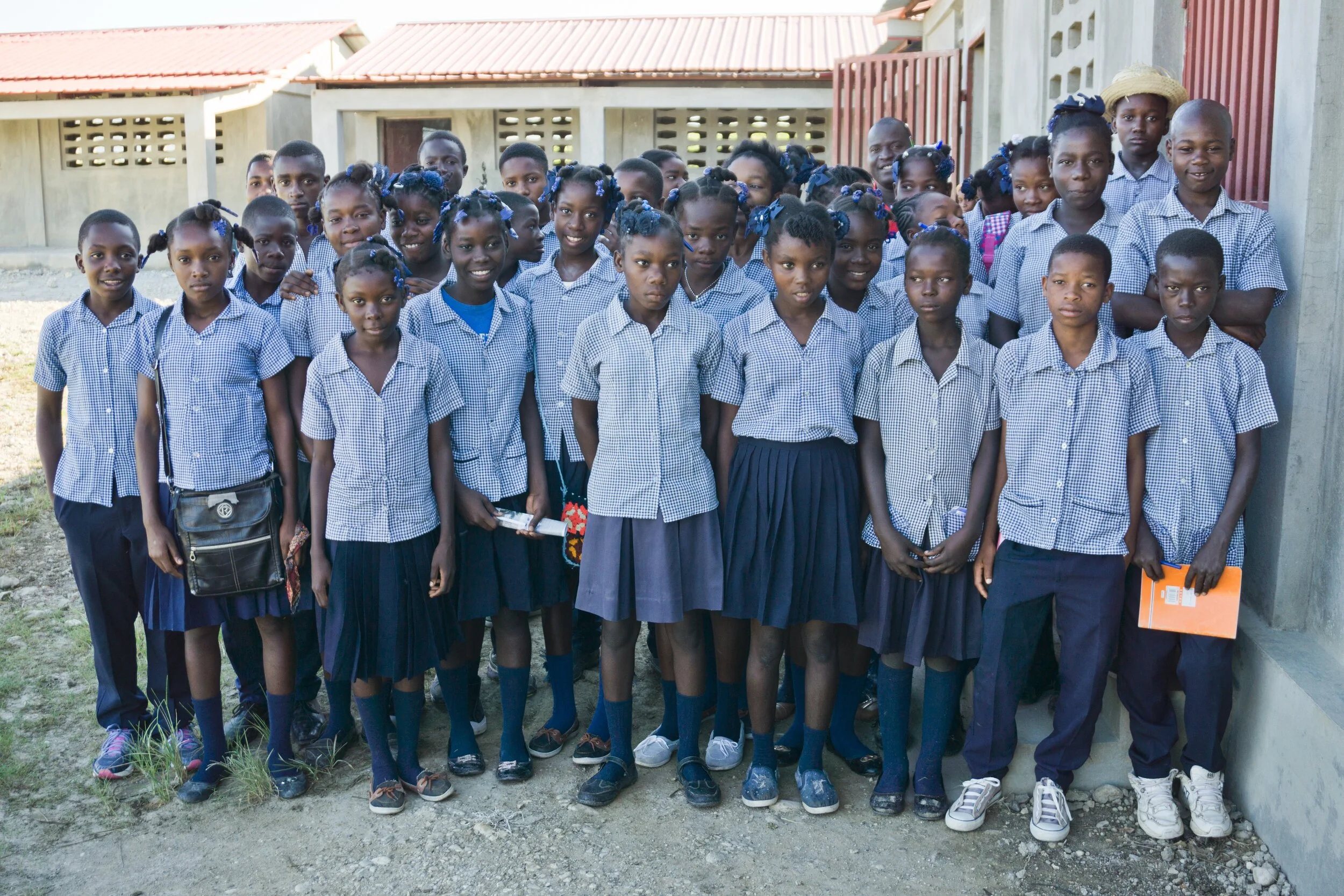 First Class of Ninth Graders at Haiti EcoVillage School!