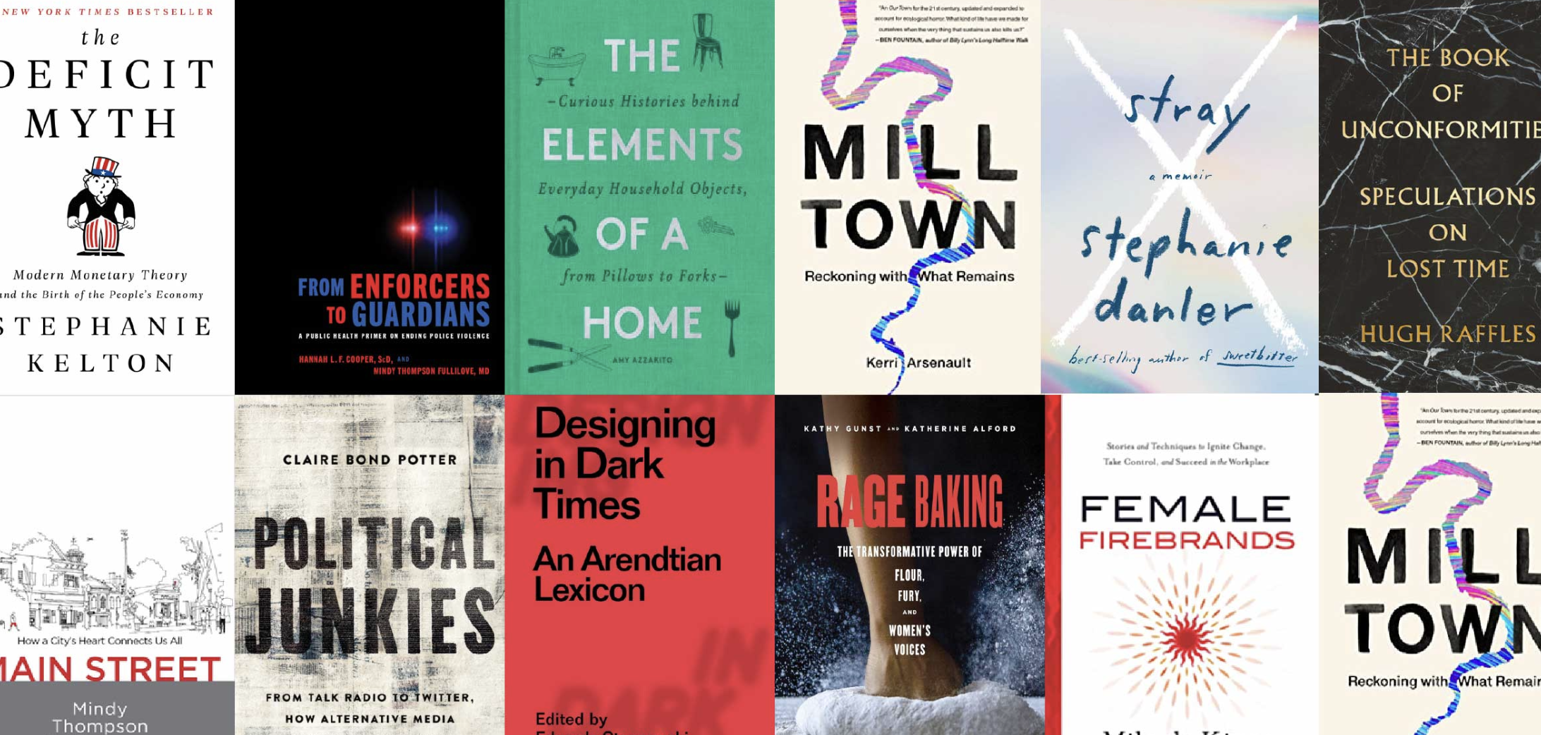 Potent Writings from a Powerful Year: Great Non-Fiction Titles from The New School Community