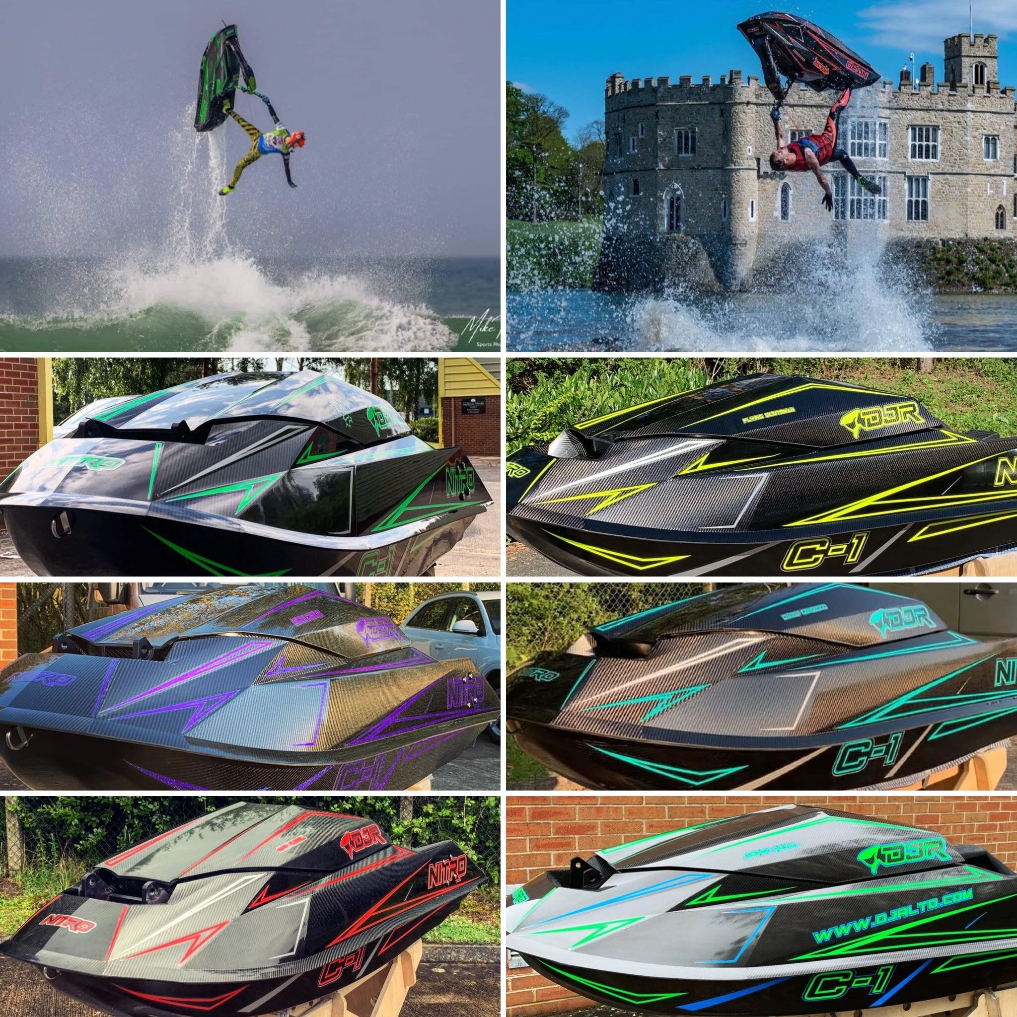 Dealers — DJR Ltd NITRO Jet Ski Carbon Fibre Hulls