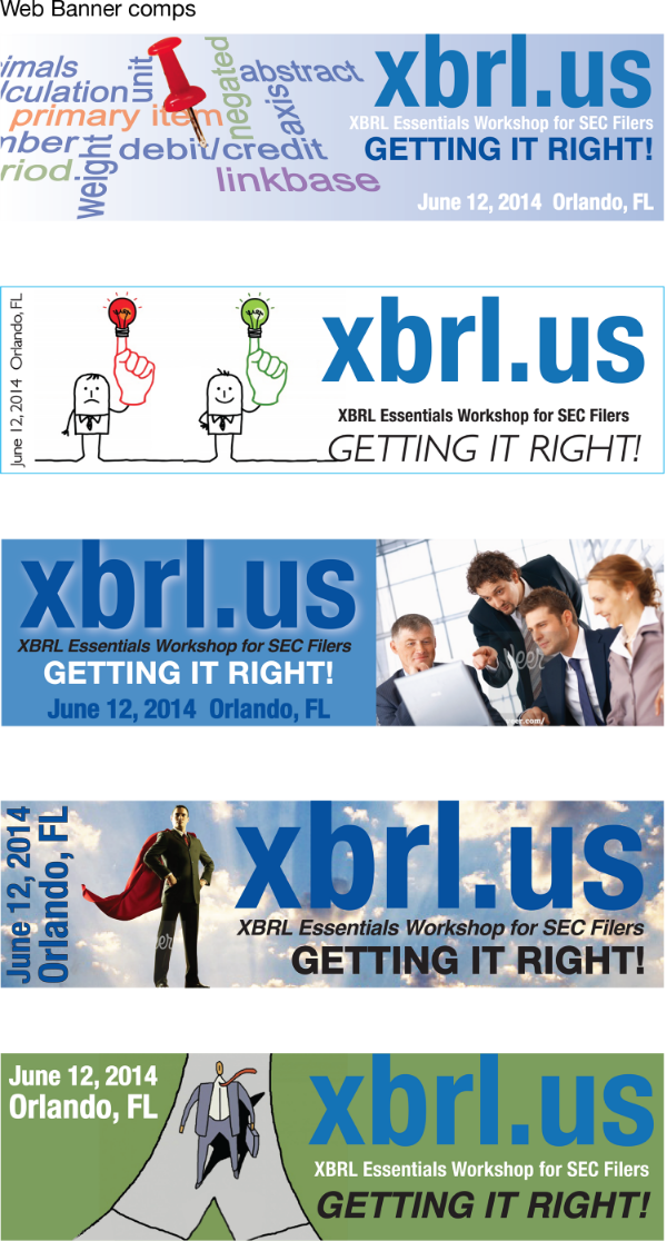 xbrl.us Web Banner choices