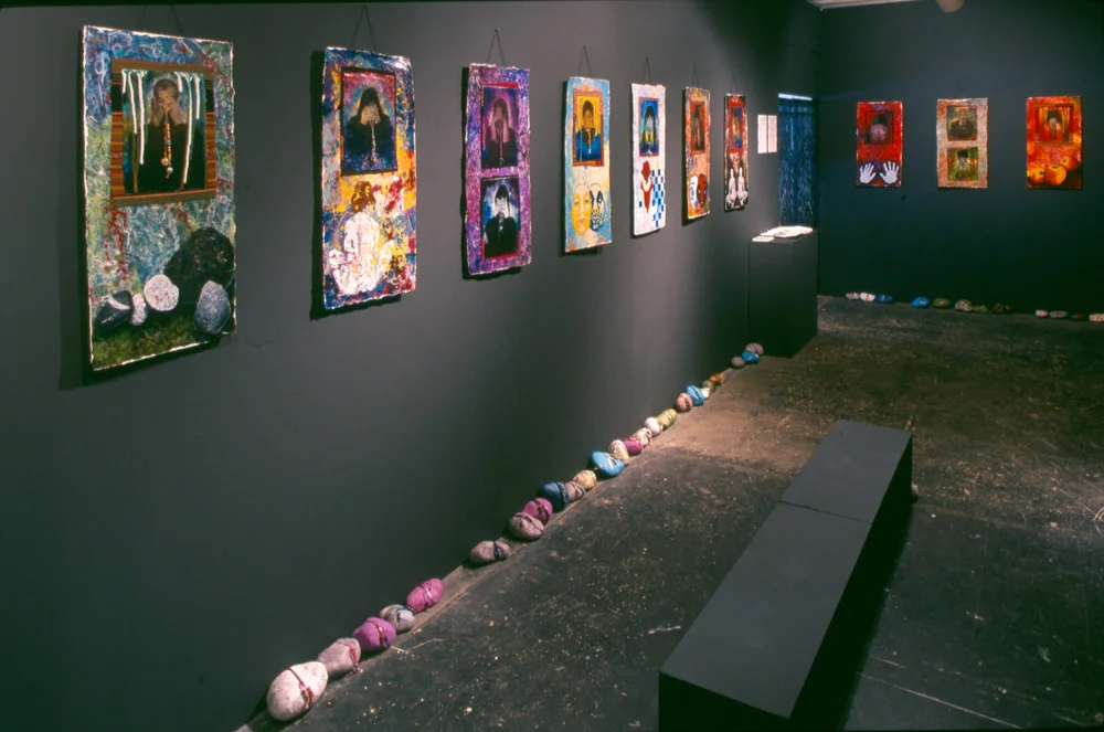 2001, Take Care with Them (installation view 1)