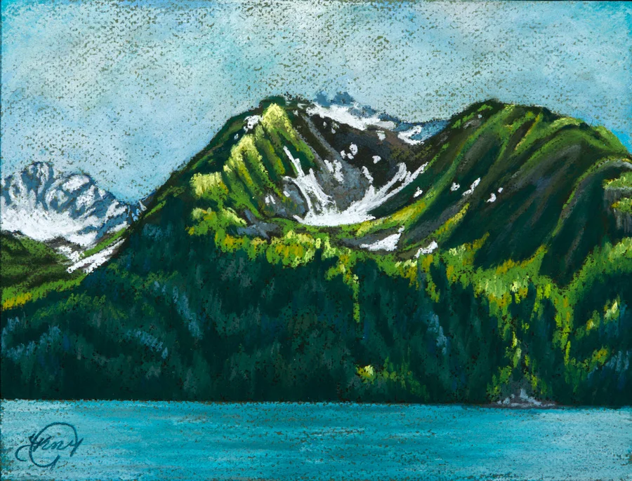 2014, Mountains Across Resurrection Bay