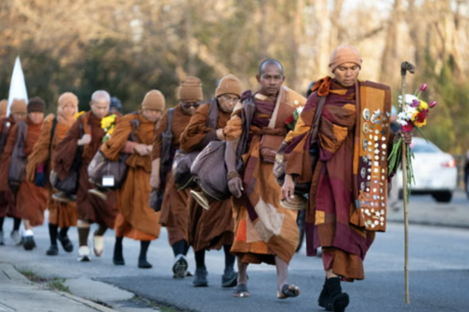 ZC 2153: Tricycle Tuesday - Fort Worth’s “Walk for Peace” Monks
