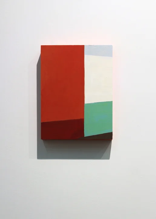 INTO THE WARMTH , 2017, Acrylic on panel, 12 x 9, private collection