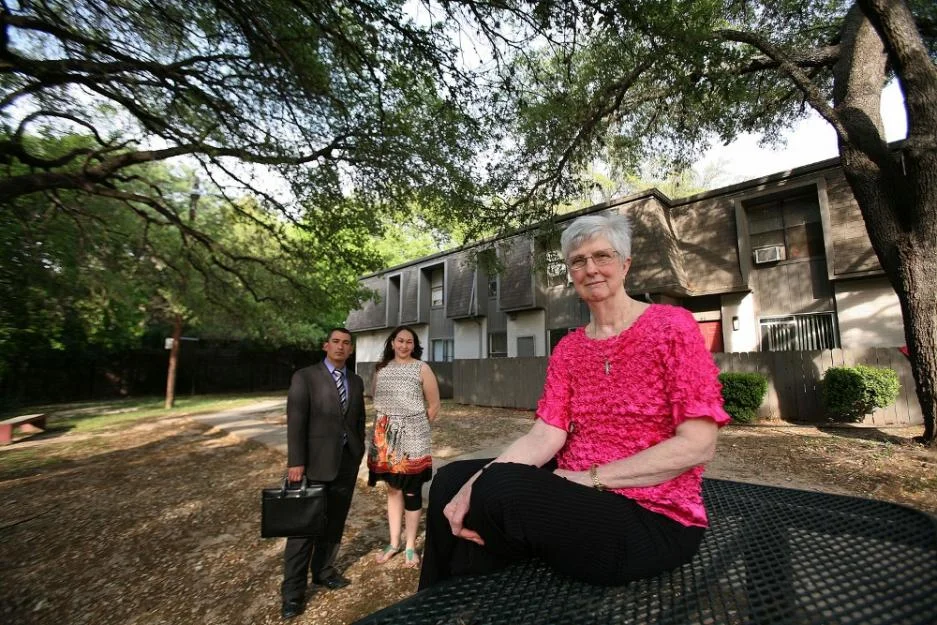 IAF National Director Sr. Christine Stephens at Oak Creek Village