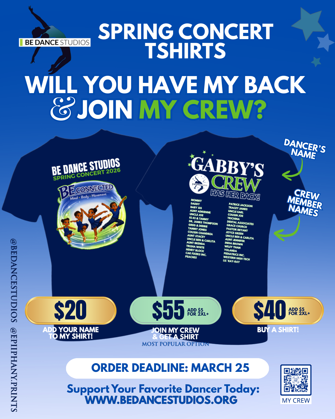 My Crew T-Shirt ONLY