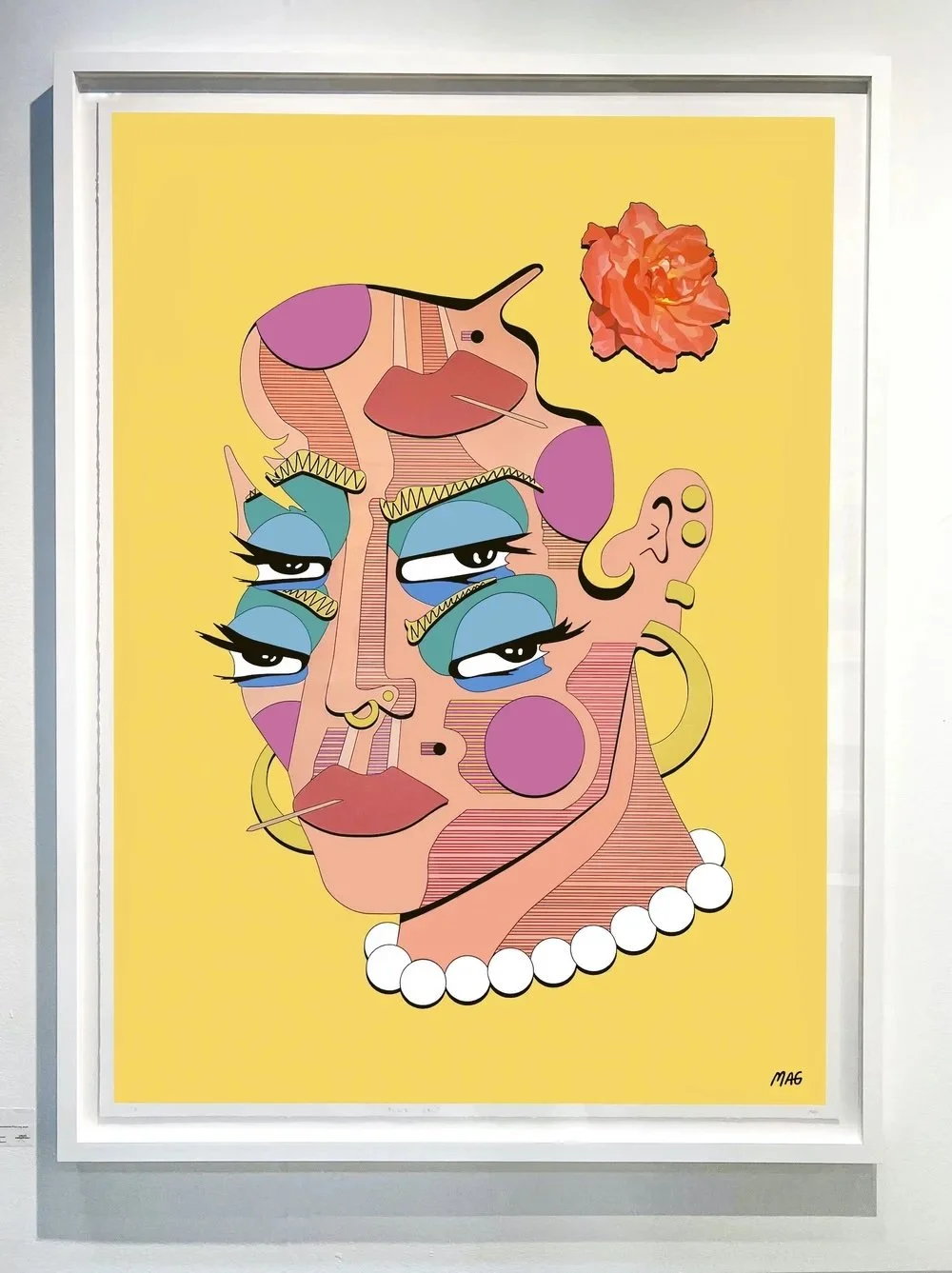 "Flwr Grl" | Edition of 2 (Sold Out)  | 37x50 inches