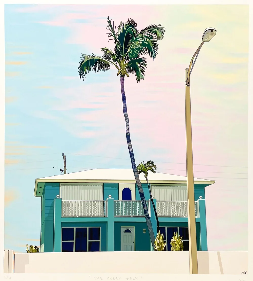 "Ocean Walk" | Edition of 3 [Last Remaining] | 12 x 16 inches | $475 