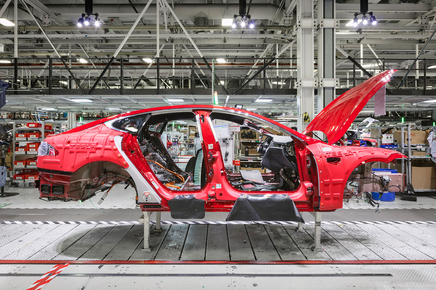 Tesla auto plant, Fremont, CA