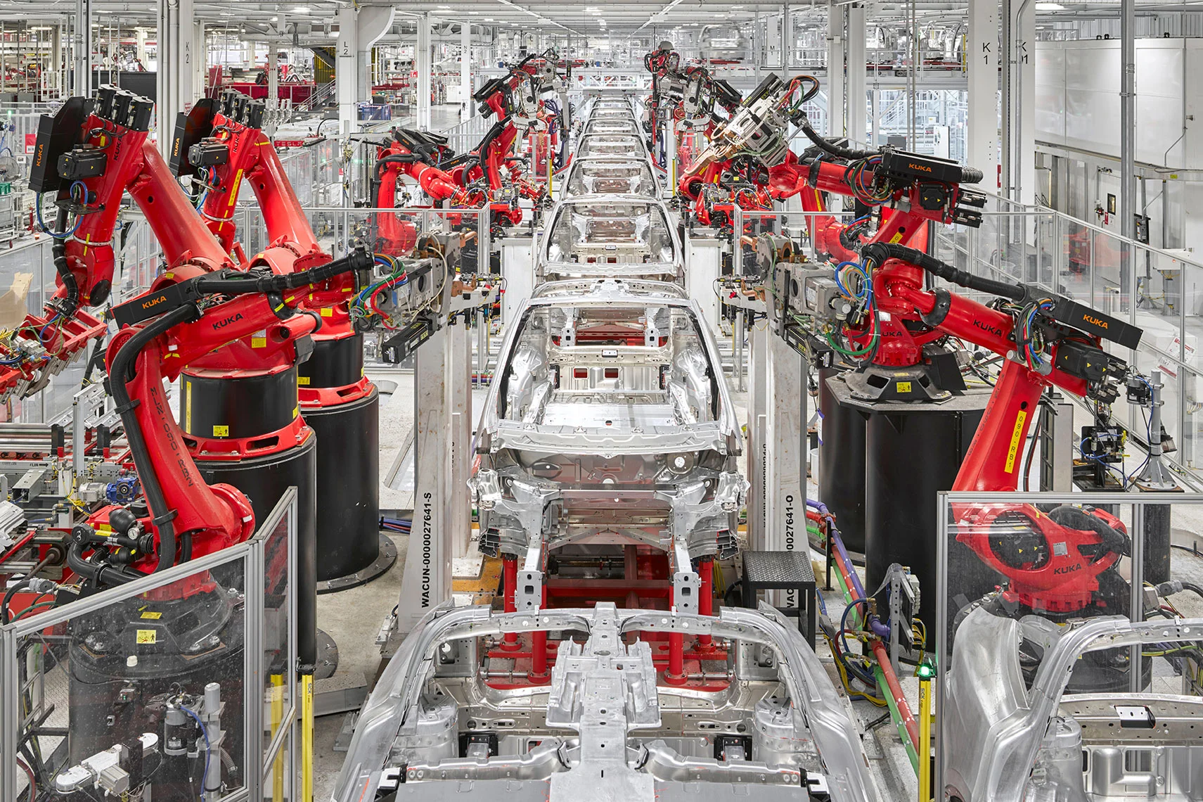 Tesla auto plant, Fremont, CA