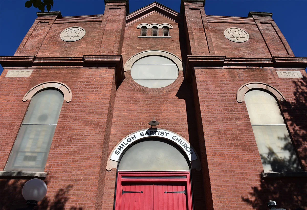 Shiloh Baptist Church in Hudson, NY