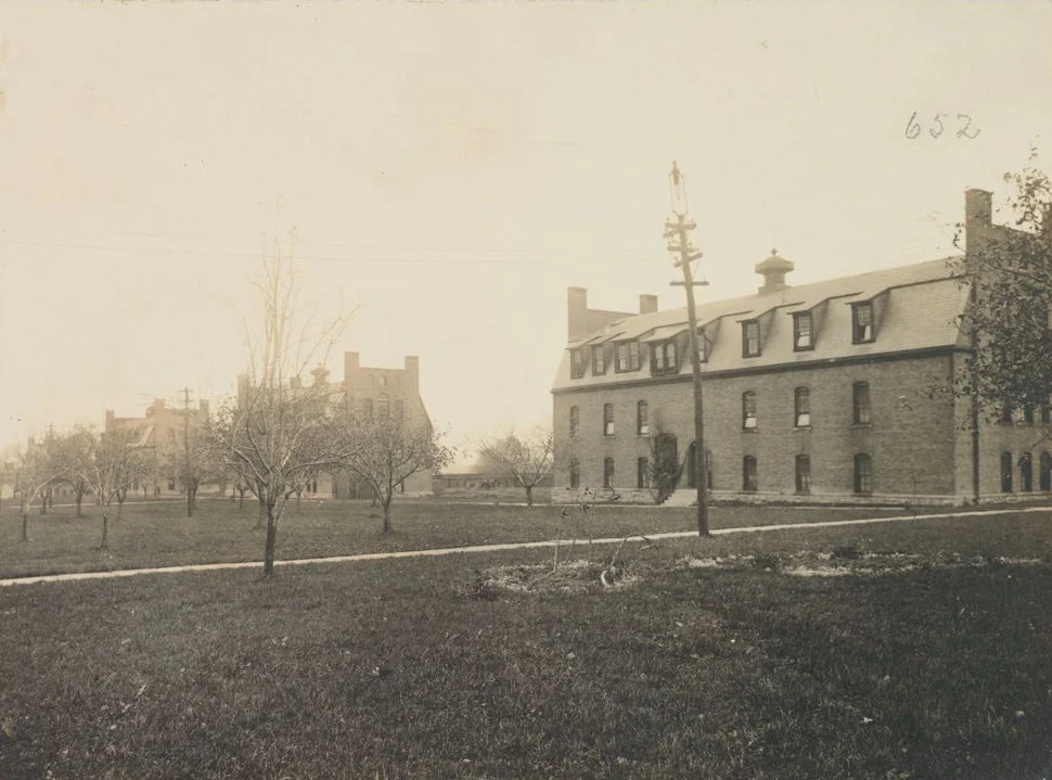Willard Cottage (#5), Van Rennselaer Cottage (#6), and Dix Cottage, House of Refuge for Women, Hudson, NY