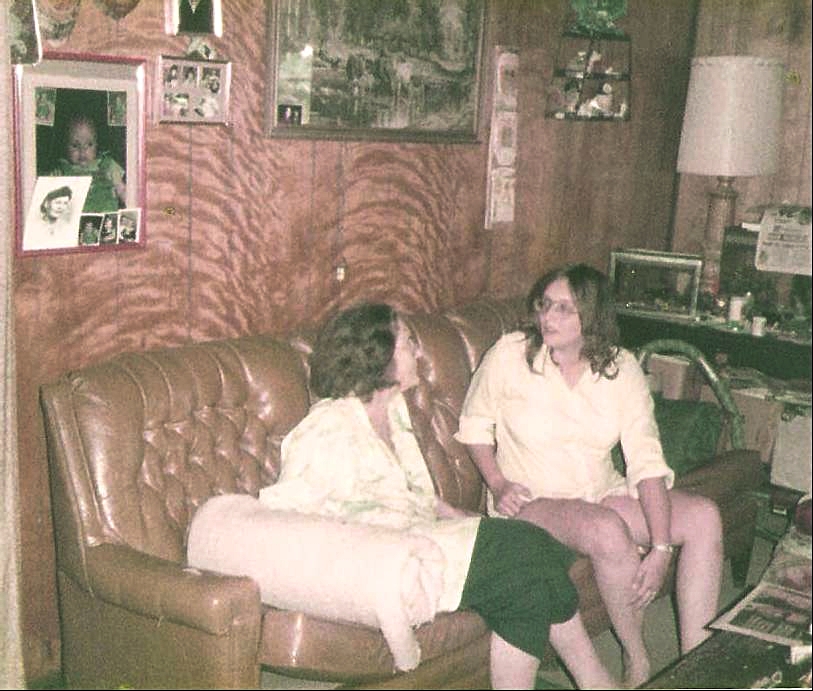 Hilda and Dawn in 1982 